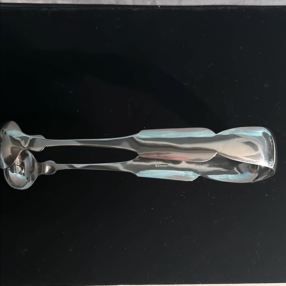 1835 American Coin Silver Tongs